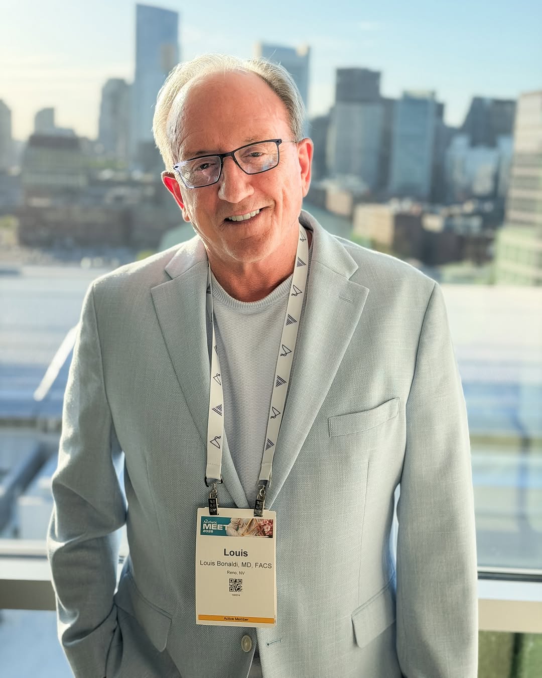 Instagram post by Dr. Louis Bonaldi: Back to the beginning... . Dr. Bonaldi and Tierra recently visited Boston for The Aesthetic MEET 2026. A meaningful trip for Dr. B because, …
