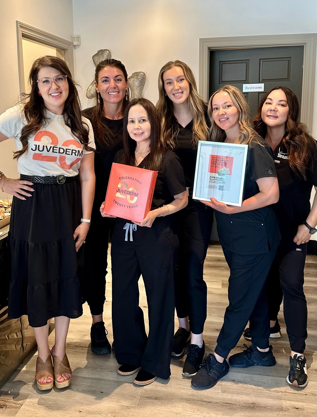 Instagram post by Dr. Louis Bonaldi: Juvéderm Day was a success! 👄 • Congrats to all of you who got your free $75 gift card and other freebies! 🎁 🥰 • Remember you get double …