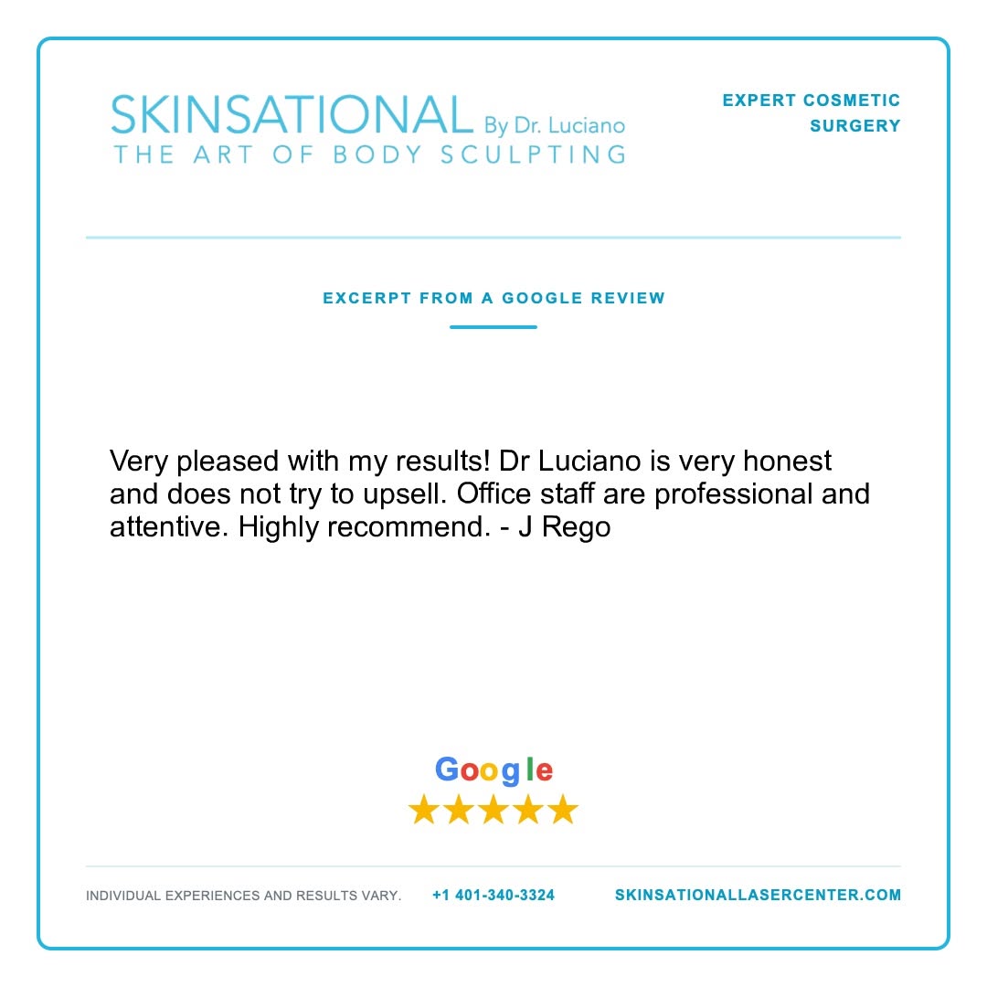 Instagram post by Dr. Luciano Sztulman: Very pleased with my results! Dr Luciano is very honest and does not try to upsell. Office staff are professional and attentive. Highly reco…