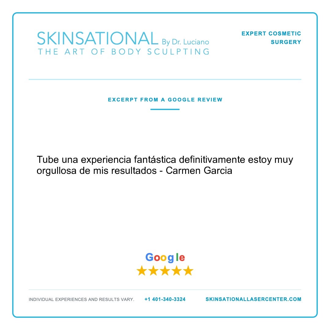 Instagram post by Dr. Luciano Sztulman: Tube una experiencia fantástica definitivamente estoy muy orgullosa de mis resultados - Carmen Garcia See all our Google reviews: https://ma…