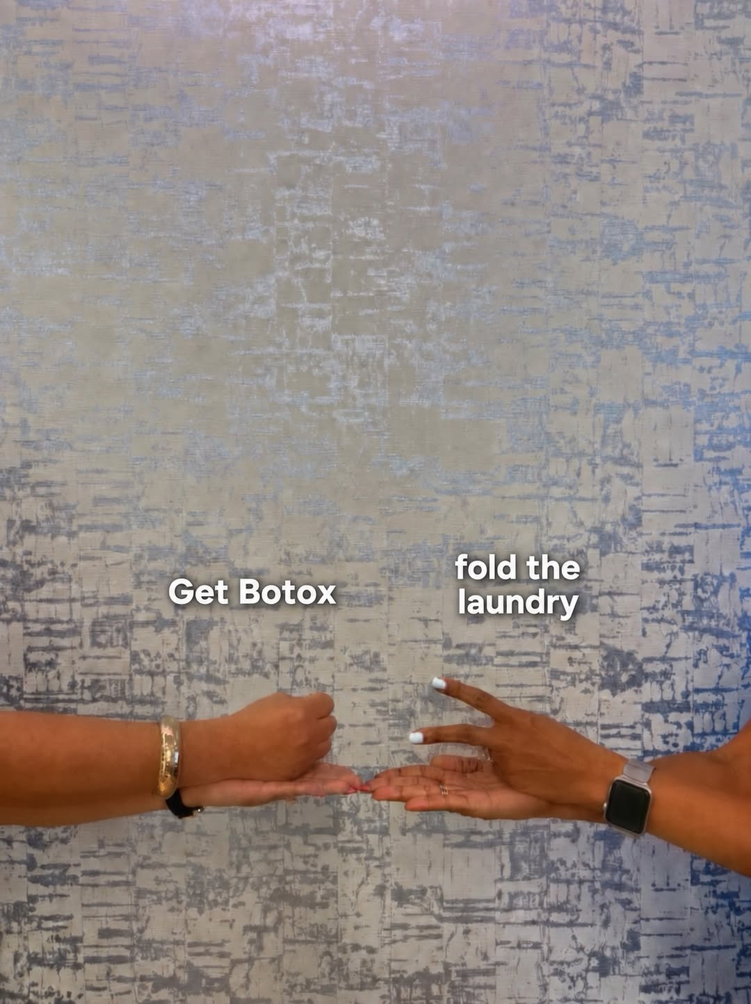 Instagram post by Dr. Luis Macias: We don’t make the rules. Rock beats scissors, and the laundry can wait. 🤭