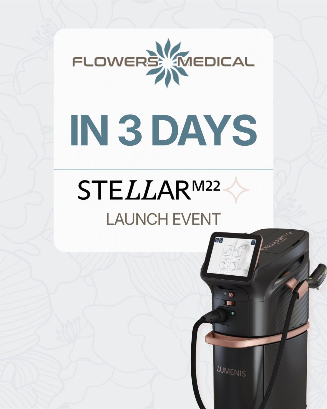 The Stellar M22 launches in 3 days!