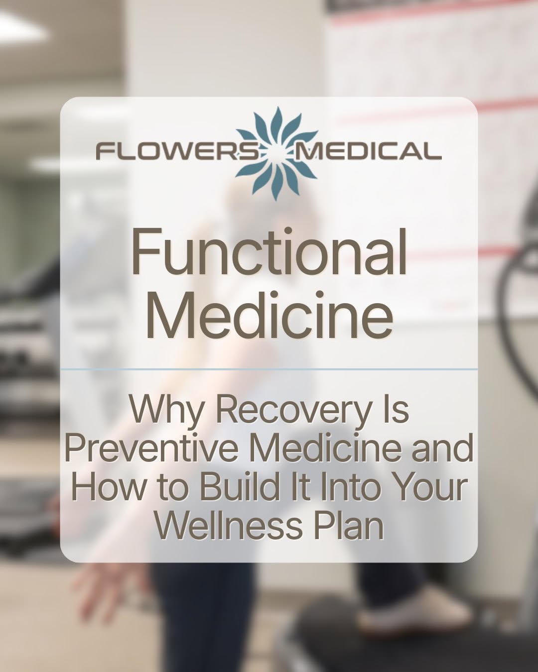 Patient using Power Plate vibration therapy for muscle recovery
