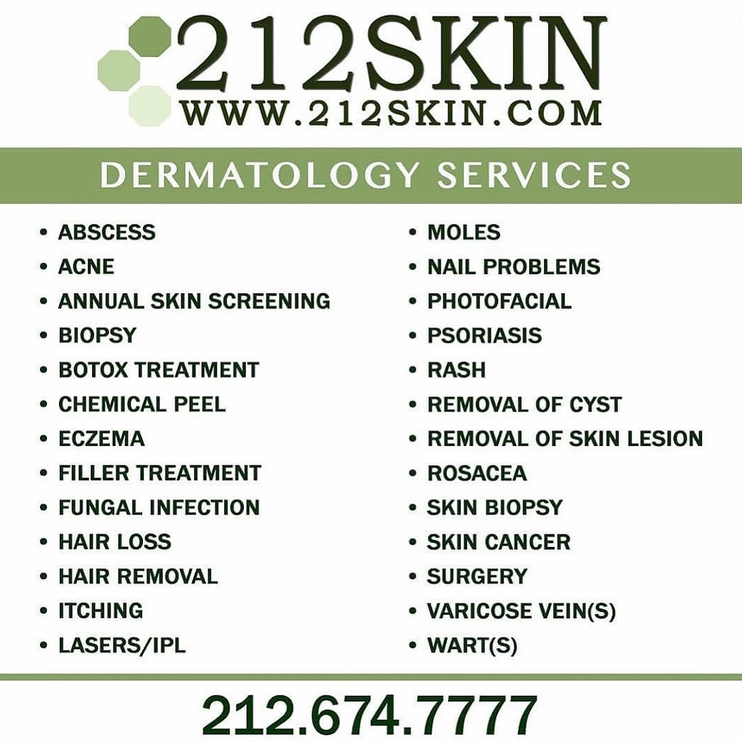 Instagram post by Dr. Lyubov Avshalumova: In our office, we effectively treat your medical and cosmetic concerns with cutting-edge technology and clinical expertise. 212Skin AL Derma…