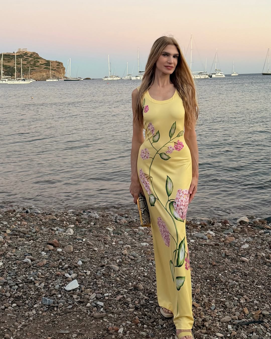 Instagram post by Dr. Macrene Alexiades: Sounion. Where Poseidon watched the sunset with us, and love had its finale under his temple. A best friend’s daughter married the love of h…