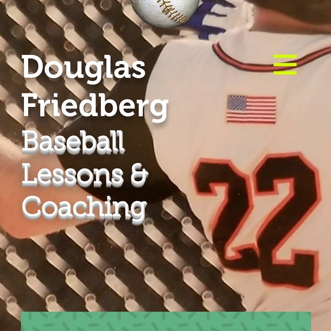 Instagram post by Dr. Madeline Krauss: If anyone is looking for baseball lessons taught outside with distancing and a caring coach, please visit www.learnbaseballnow.com, my son's…