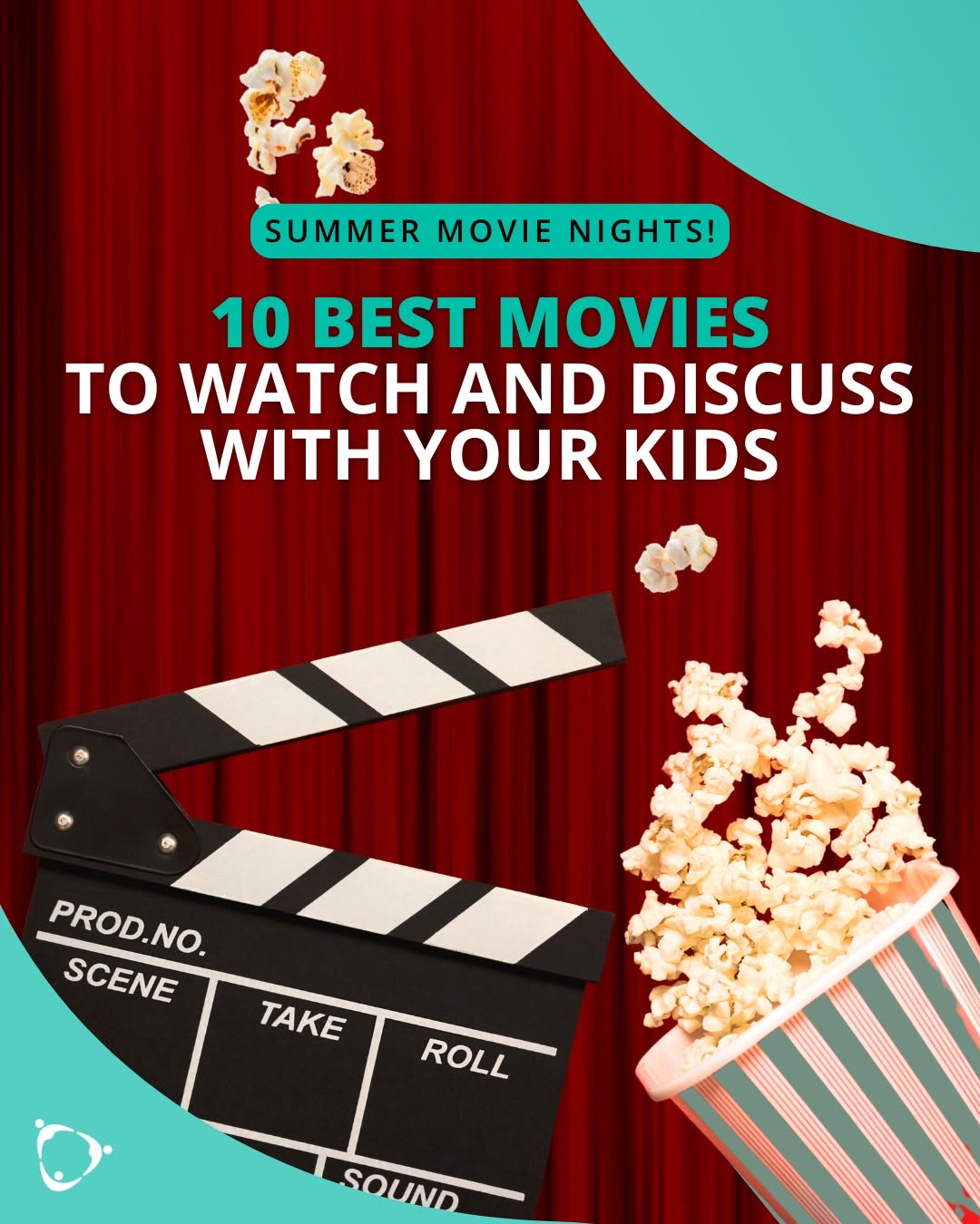 Instagram post by Dr. Maki Goskowicz: Movie nights can be more than entertainment. The right film can open the door to meaningful conversations with your kids about emotions, fri…