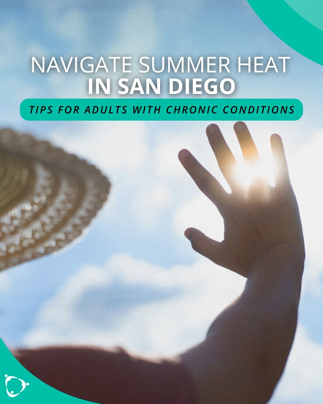 Instagram post by Dr. Maki Goskowicz: ☀️Hot San Diego days can be especially challenging when you’re managing a chronic condition. Understanding how heat affects your body can he…