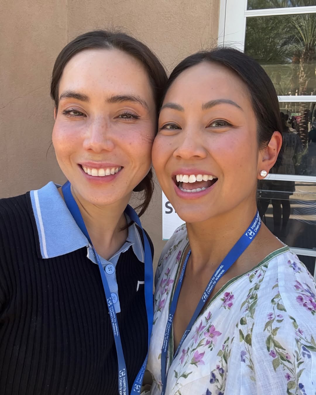 Instagram post by Dr. Mamina Turegano: A little Palm Springs + a whole lot of conversations about skin, health, and everything in between 🌴✨ The @integrativedermsymposium is alwa…