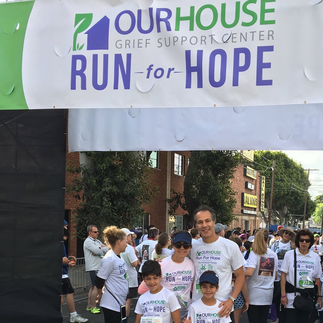 Instagram post by Dr. Mani H. Zadeh: So proud of everyone who participated in the 5k run for Our House Grief Support Center helping us raise $490,512! #OHrun4hope #charityrun #c…