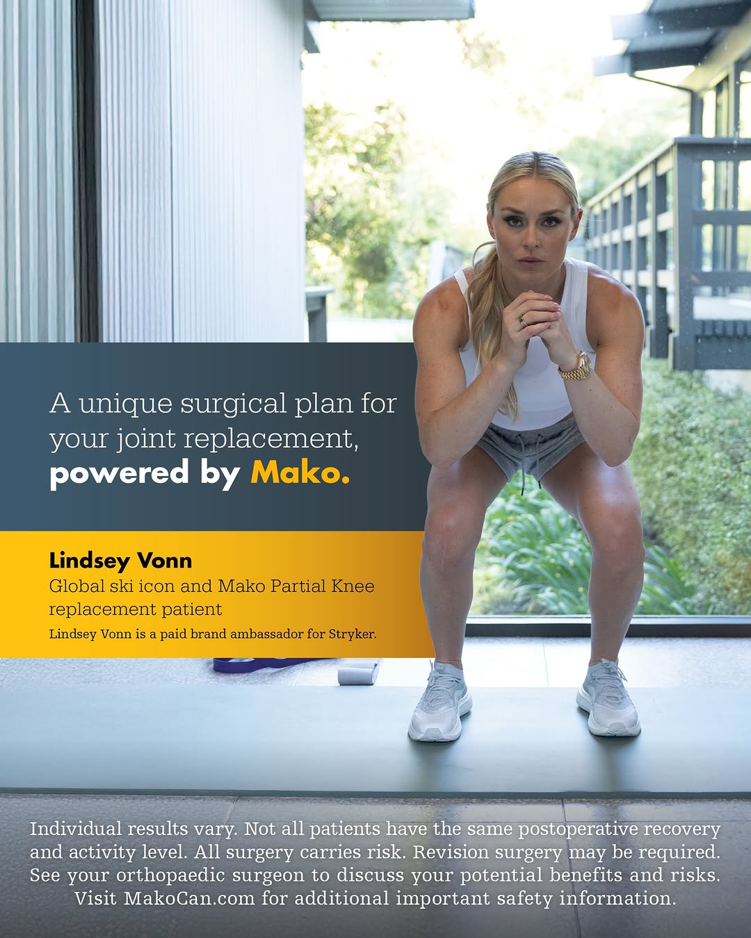 Instagram post by Dr. Marc Schneider: Explore Mako robotic-arm assisted surgery, and ask your doctor if it’s right for you. Visit the link in our bio to learn more. #Stryker #Joi…