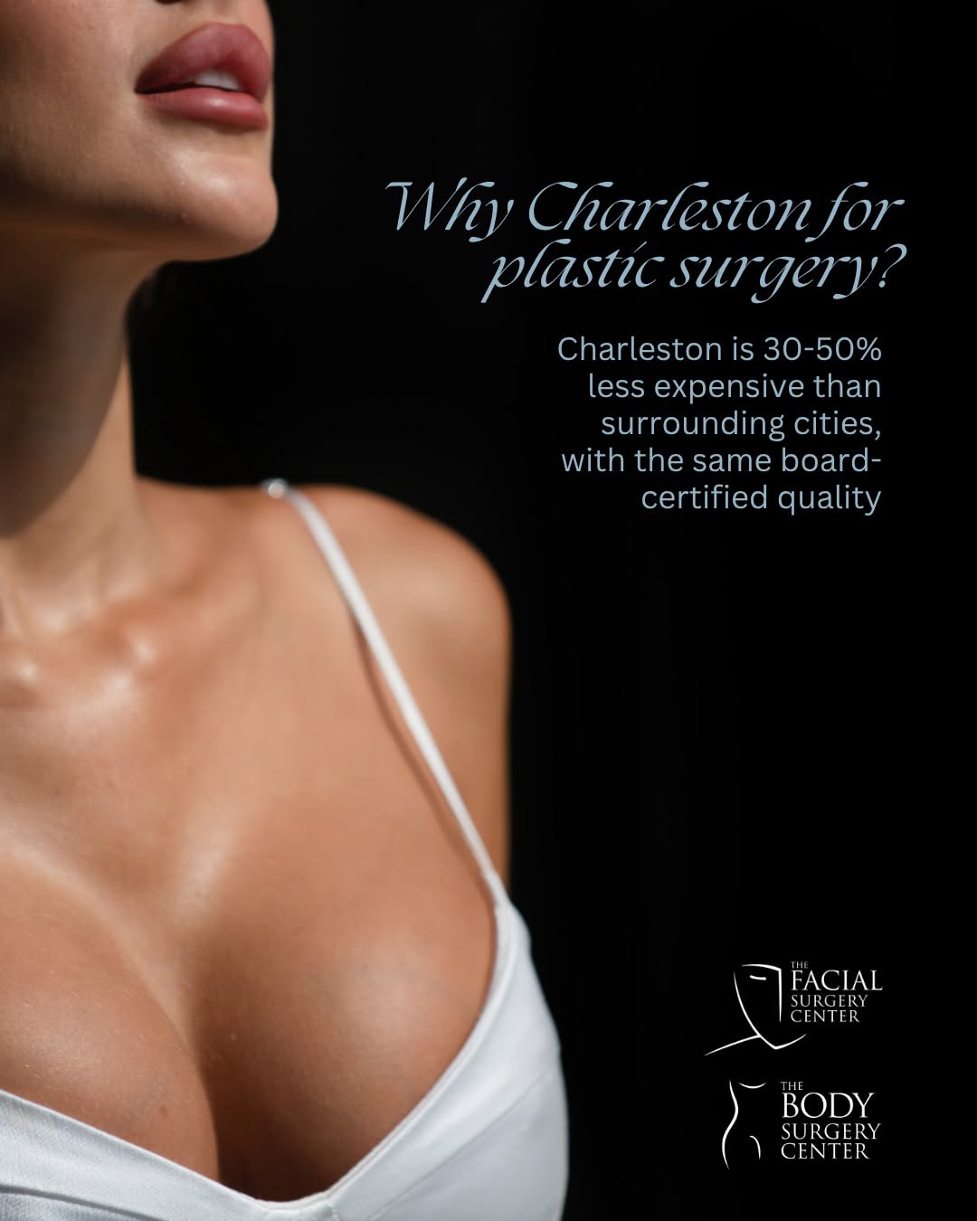 Instagram post by Dr. Marcelo Hochman: A lot of people are starting to come to the Charleston area- specifically us at the Facial and Body Surgery Center- for plastic surgery, and…