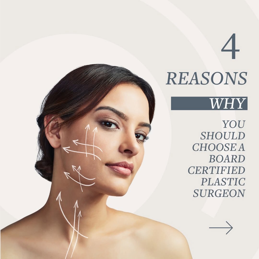 Instagram post by Dr. Marguerite E. Aitken: Just because a healthcare provider is performing plastic surgery, doesn't mean they are qualified to do so. ⁠ ⁠ It is very crucial to do you…