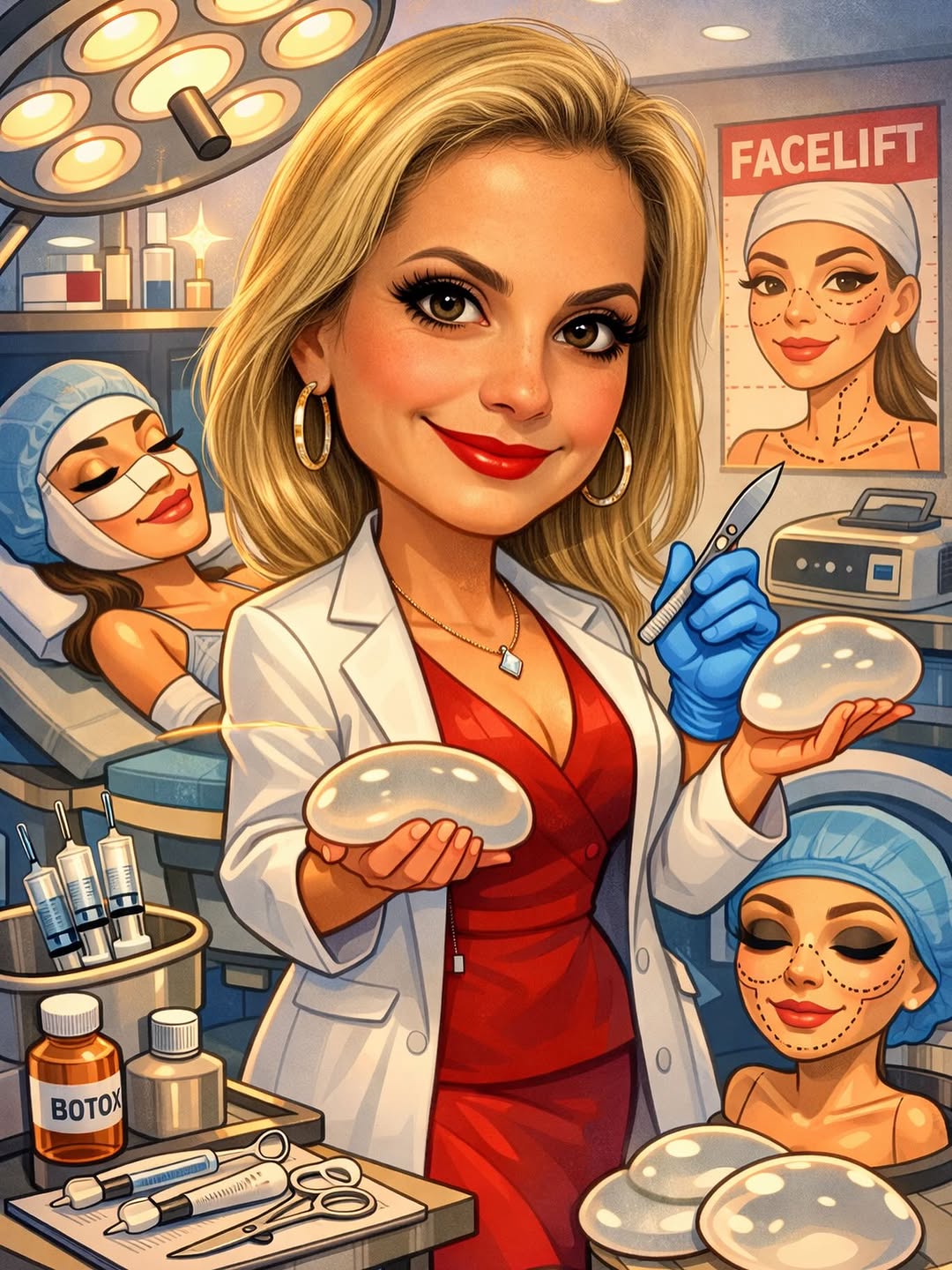 Instagram post by Dr. Maria M. LoTempio: Typical Saturday at work 💉