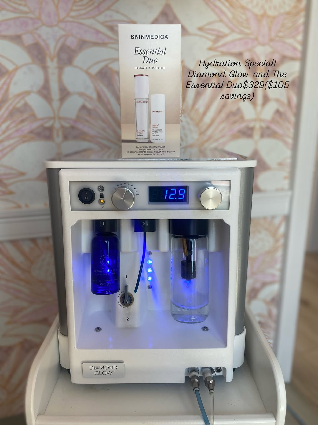 Instagram post by Dr. Mark Ballentyne: 💦 Hydrate. Glow. Repeat. ✨ Our hydration specials are here for a limited time! Give your skin the moisture boost it’s been craving. Book yo…