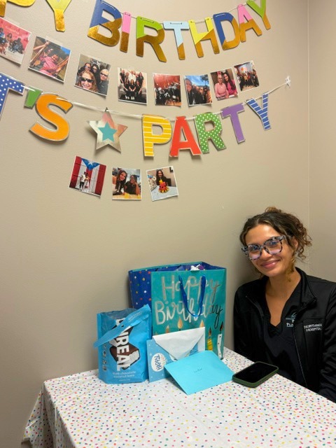 Instagram post by Dr. Mark Deutsch: A little birthday throwback! 🎂✨ A few weeks ago, we took a moment to celebrate LeAnn on her special day. Here’s to another great year, LeAn…