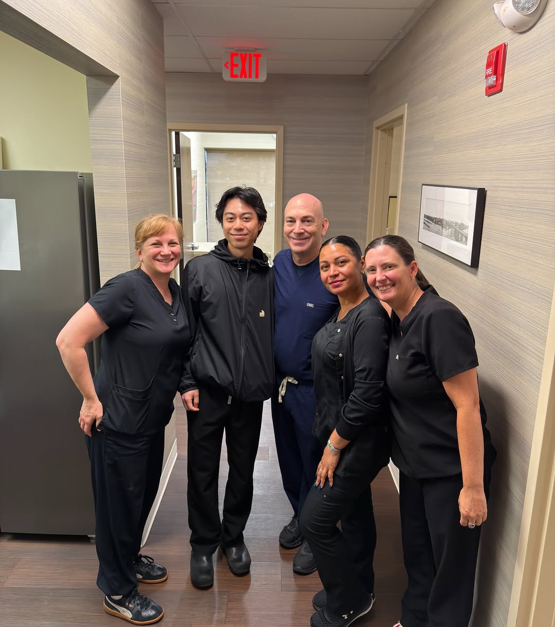 Instagram post by Dr. Mark Glasgold: A bittersweet goodbye to our wonderful fellow, Dr. Harry Chiang! Thank you for your kindness, your dedication, and the calm presence you bro…