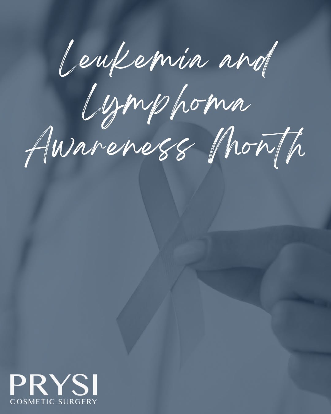 Instagram post by Dr. Mark Prysi: September is Leukemia and Lymphoma Awareness Month, an opportunity to recognize those affected by blood cancers and encourage greater awaren…