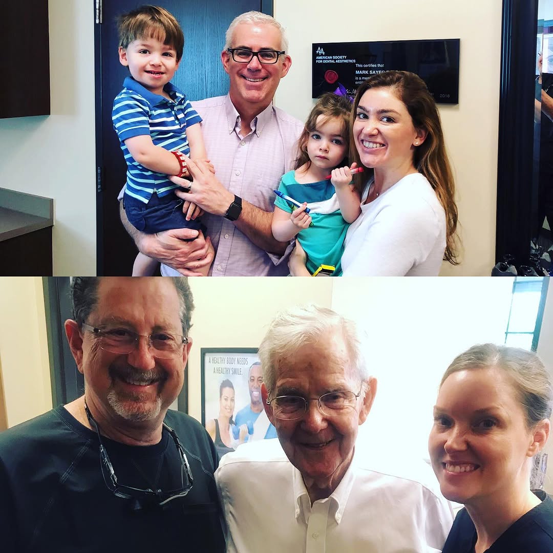 Instagram post by Dr. Mark Sayeg, DDS: From toddler to seniors - Start Smiling Dental has you covered! #familydentistatlanta #familydentistsandysprings #familydentistryatlanta #fa…