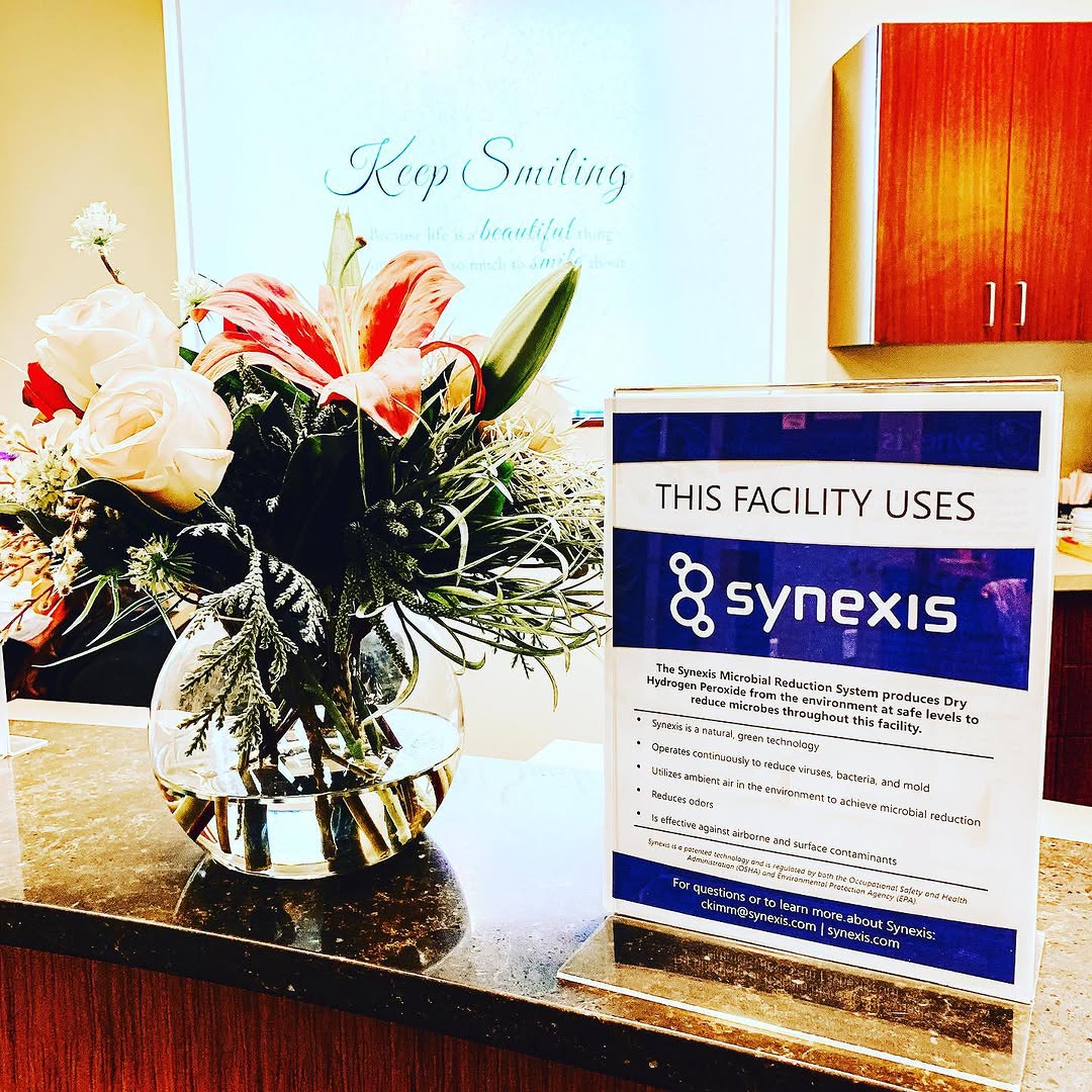 Instagram post by Dr. Mark Sayeg, DDS: ♥️Our patient and staffs well being is our priority, always. ☁️ To ensure the maximum safety our office has added the best air cleaning equi…