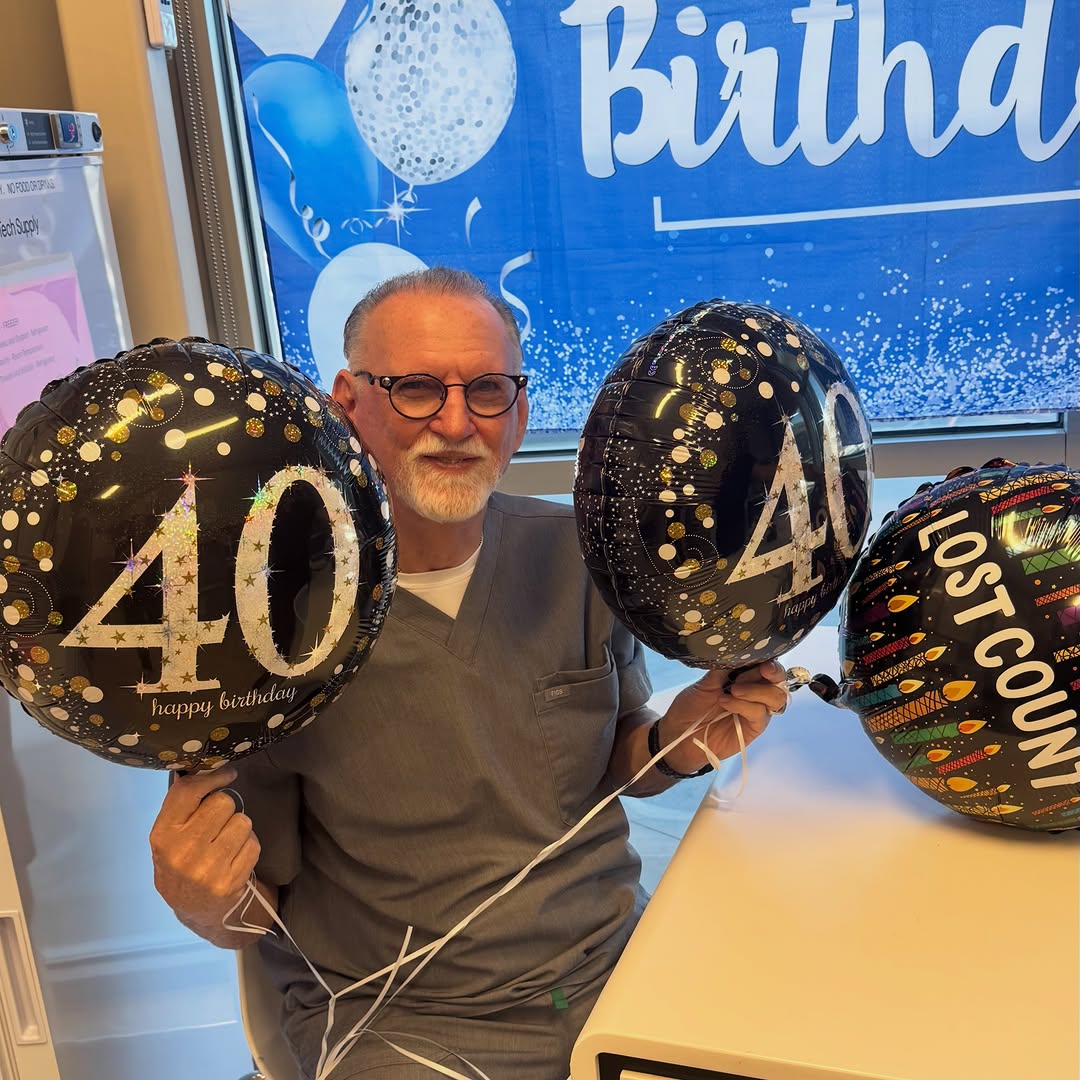 Instagram post by Dr. Mark Sofonio: 🎉 Happy Birthday to our very own Jon Poling, P.A.! 🎂🥳 Jon is such an important part of the Sofonio Plastic Surgery team, helping our pati…