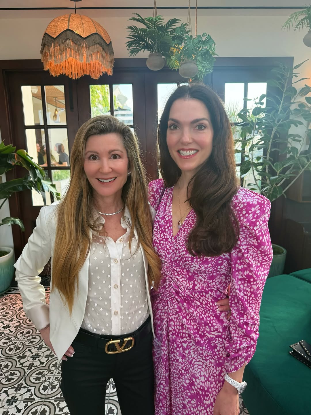 Instagram post by Dr. Mary E. Hurley: Dr. Hurley and Dr. Marcus had the pleasure of attending an intimate dinner hosted by Clinique in honor of the launch of their new UV Solutio…