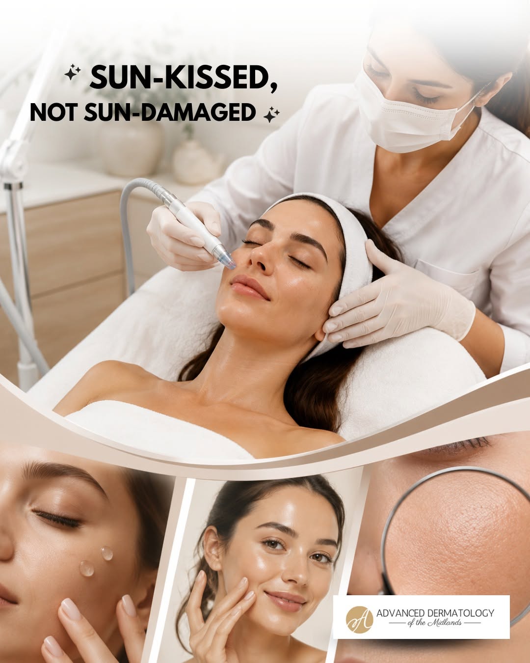 Instagram post by Dr. Mathew A. Davey: Summer glow doesn’t have to fade when fall arrives in Omaha. 🍁 Protect your skin from sun damage and keep that healthy, radiant look all se…