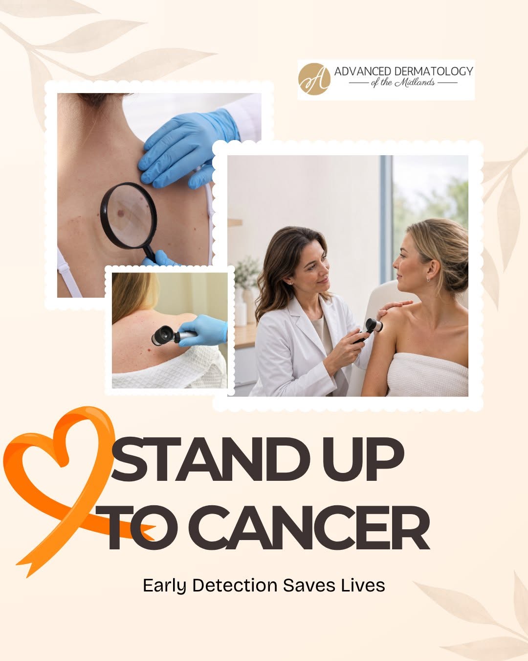 Instagram post by Dr. Mathew A. Davey: This Stand Up To Cancer Month, make skin health a priority. Early detection can make a meaningful difference, and a professional skin exam c…