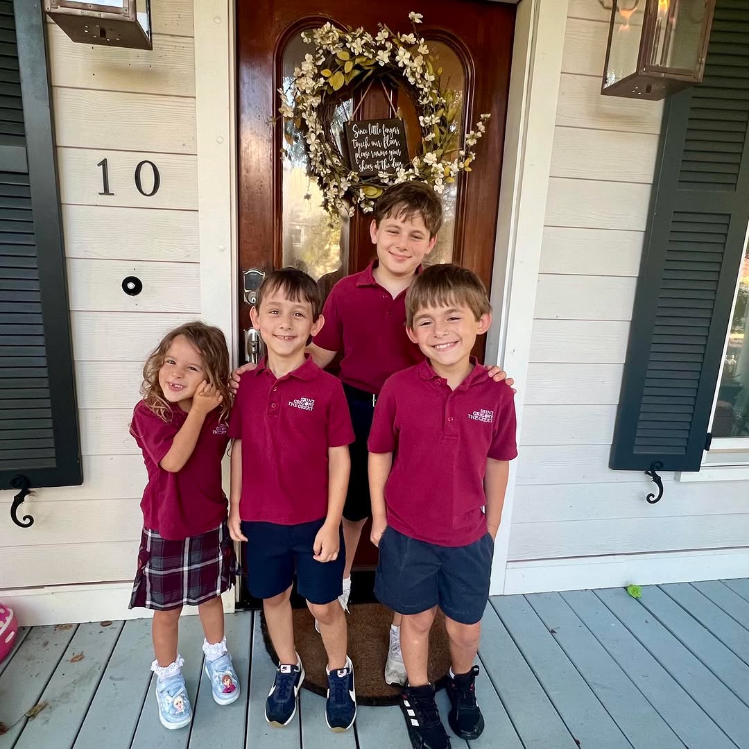 Instagram post by Dr. Mathew Epps: First Day of School 💛