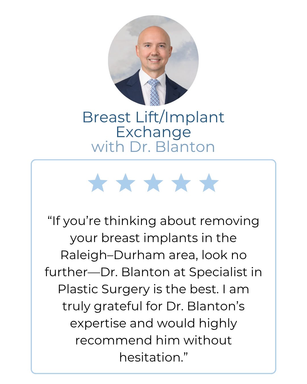 Instagram post by Dr. Matthew Blanton: Every review and message motivates our team to reach new heights and deliver the excellence you expect. We truly value your ongoing support.