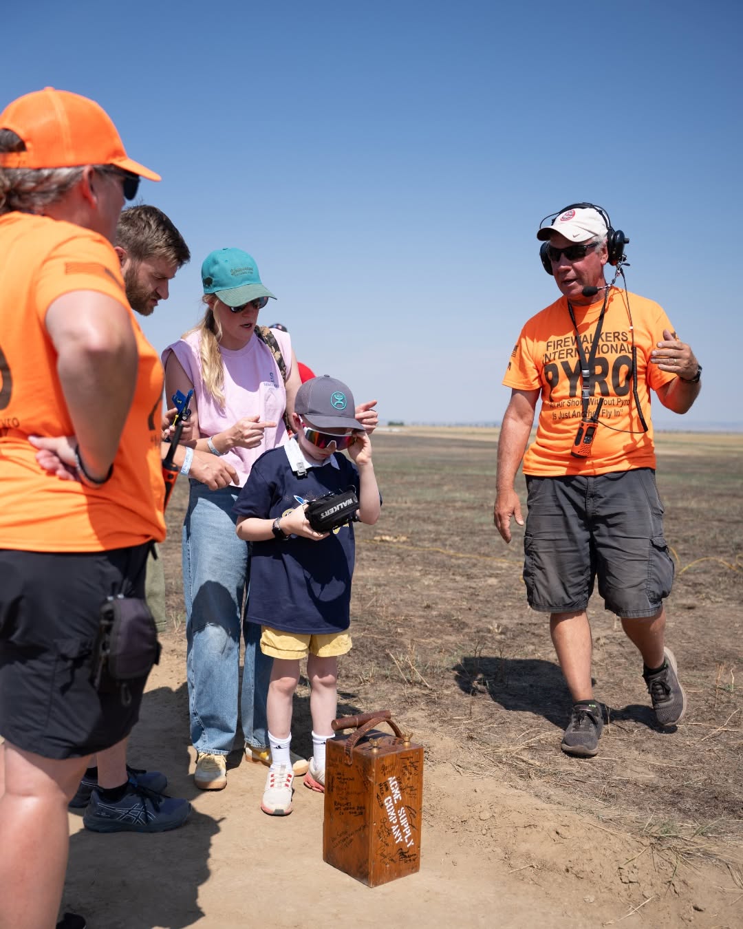 Instagram post by Dr. Matthew Wolpoe: It was a great weekend helping attendees stay cool and safe at the Yellowstone International Air Show! ✈️ A huge thank-you to our team for h…