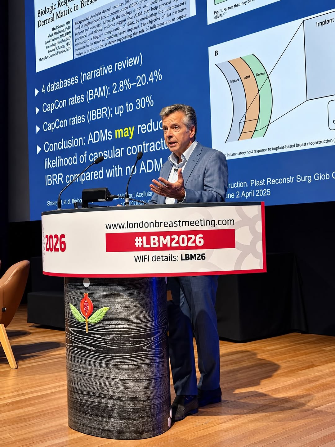 Instagram post by Dr. Maurice Nahabedian: What I took away from this year’s London Breast Meeting is the importance of keeping an open mind when it comes to procedure choice—and reco…