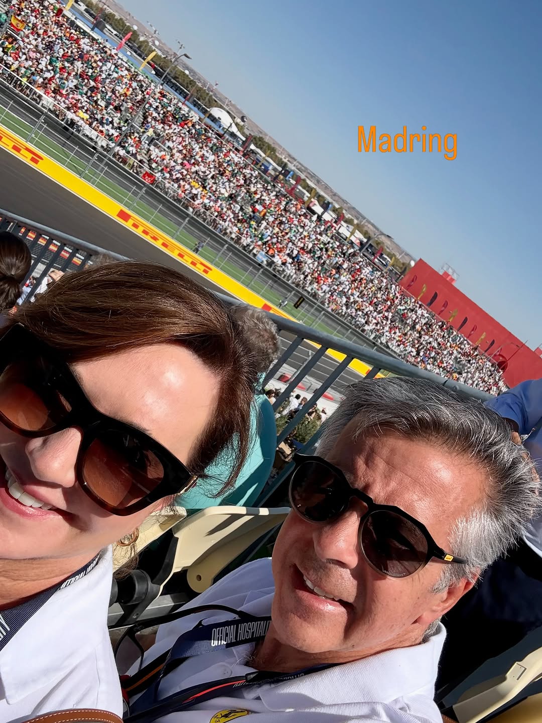 Instagram post by Dr. Maurice Nahabedian: Really enjoyed the inaugural F1 GP at the Madring Circuit in Madrid.
