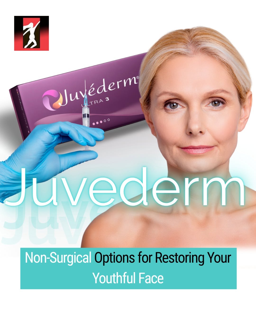 Instagram post by Dr. Mehrdad Hassid: Your Best Look Doesn’t Have to Involve Surgery. As we age, changes in facial volume can affect the way our features look and feel. JUVÉDERM®…