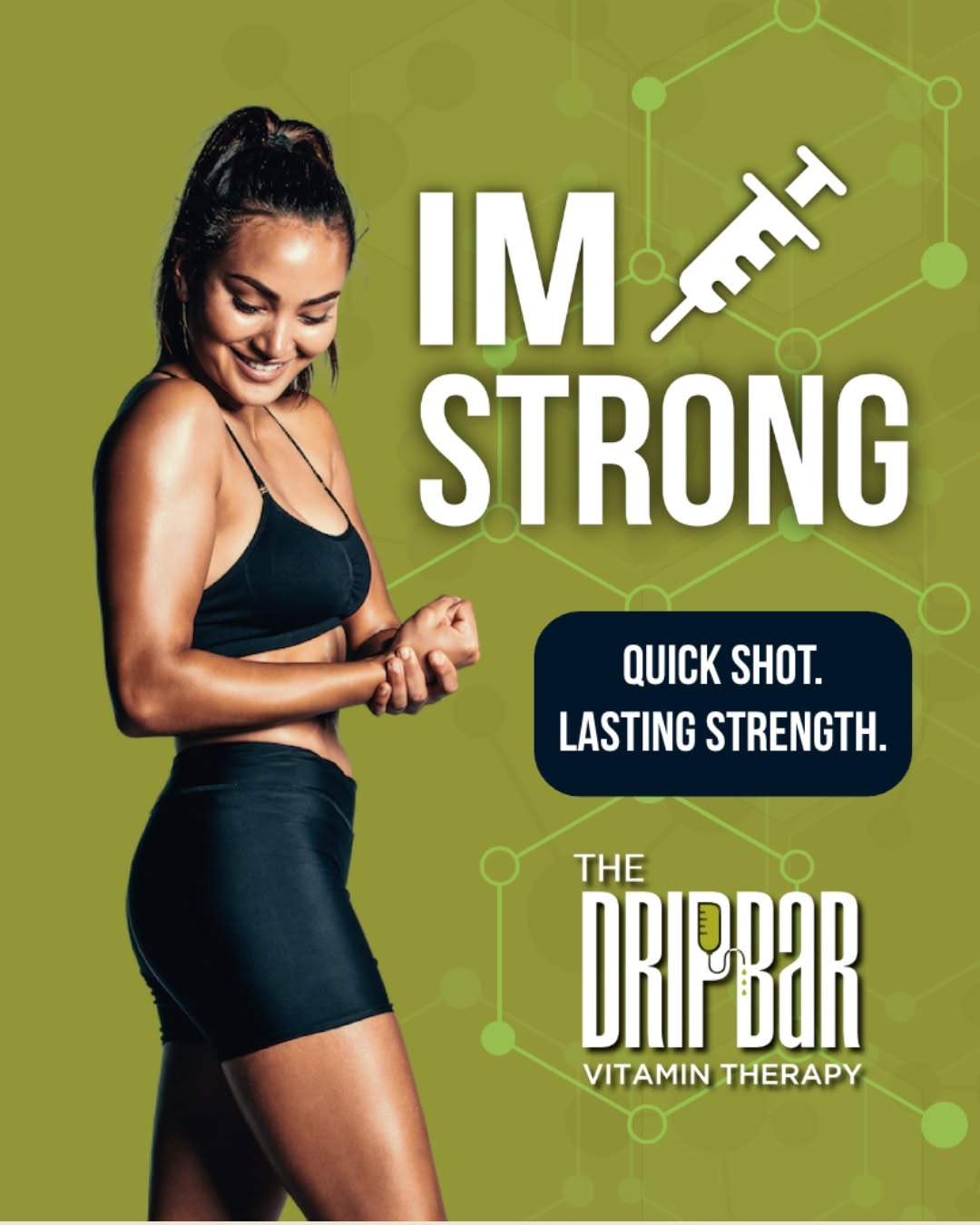 Instagram post by Dr. Melanie Carreon: Recharge your body in minutes with our new Quick Shot Vitamin Therapy ⚡💉 Designed for fast, targeted support, these vitamin injections help…
