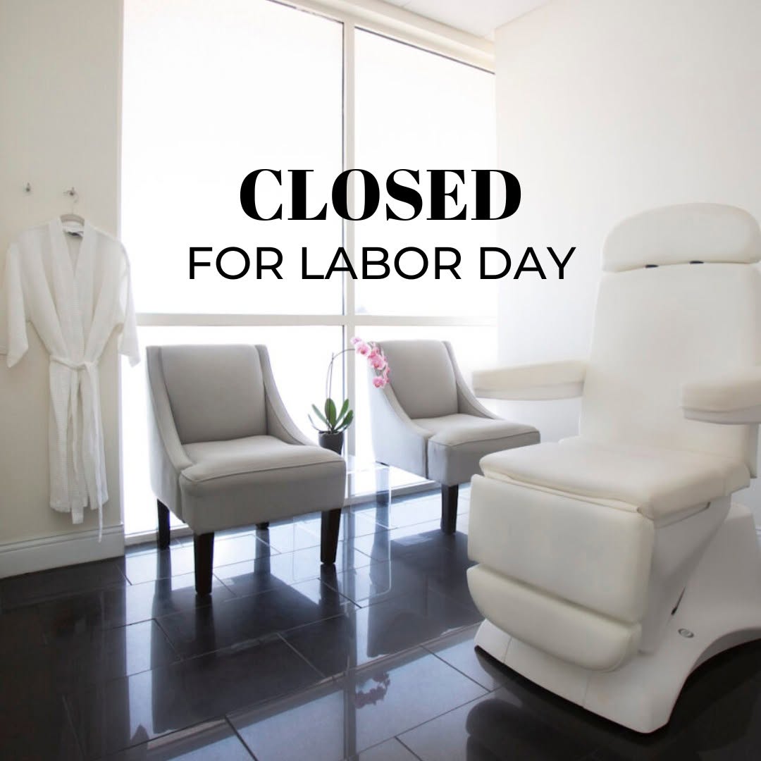 Instagram post by Dr. Melanie Prince: Our office will be closed on Monday, September 7th. We will reopen at 8:30AM on Tuesday, September 8th.