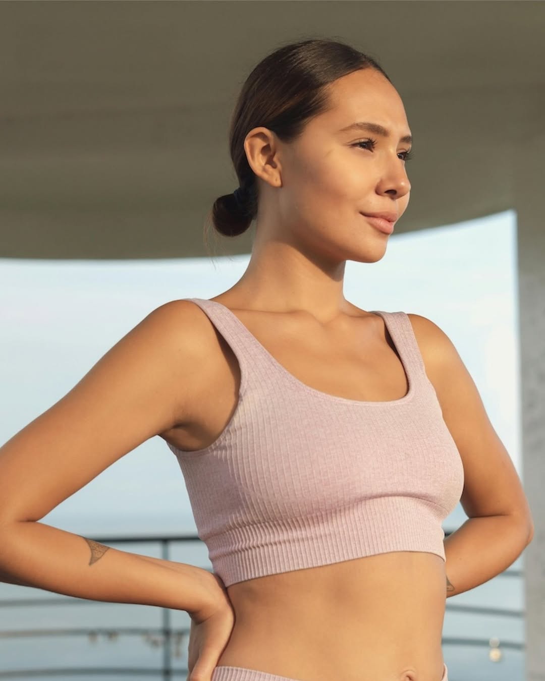 Instagram post by Dr. Melinda Menezes: Our goal is simple: we help you feel like you. Just with a bit more ease, confidence, and harmony in your skin.