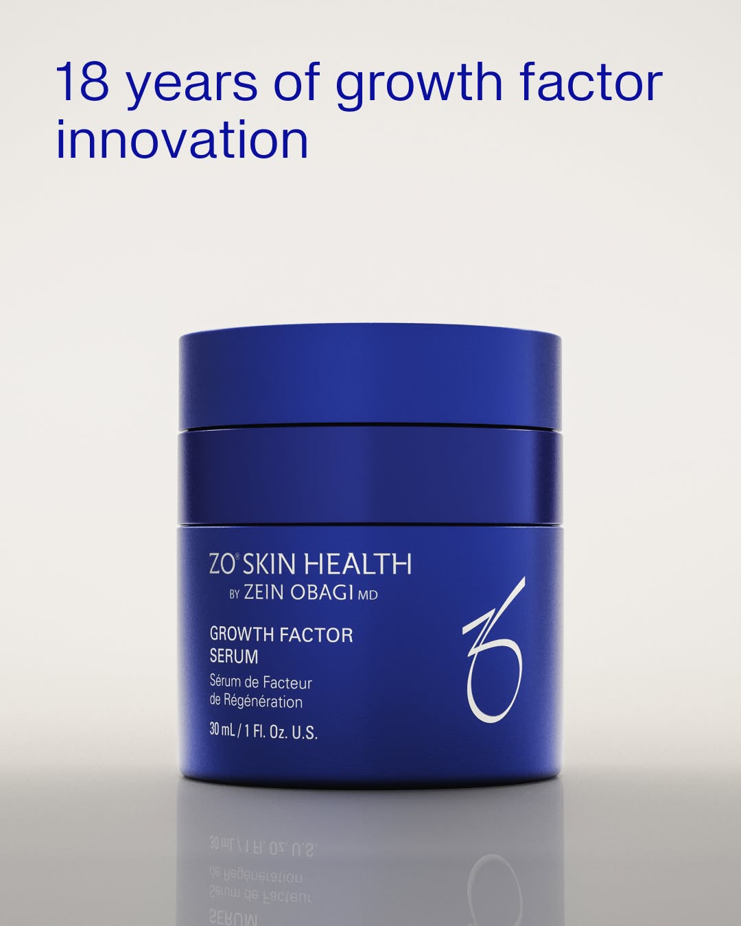 Instagram post by Dr. Melissa Marks, DO, FACOS: Give tired-looking skin a reason to bounce back 🎉 Growth Factor Serum advances growth factor innovation with five next-generation, human-co…