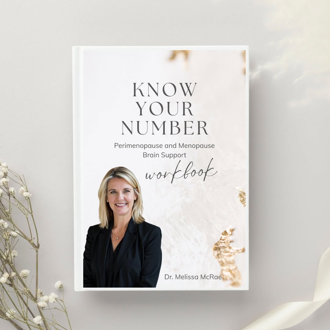 Instagram post by Dr. Melissa McRae, DO: Brain Fog, Poor Sleep, Mood Changes? You’re Not Imagining It. If you’ve been feeling unlike yourself lately, the Know Your Number Program wa…