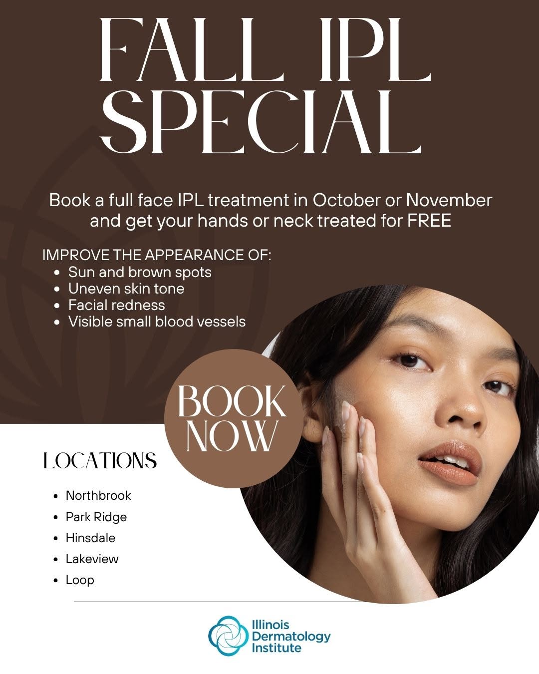 Instagram post by Dr. Michael A. Greenberg: Fall is a great time to address summer's brown spots and uneven texture and skin tone. Our hands and neck are often overlooked as well. Take…