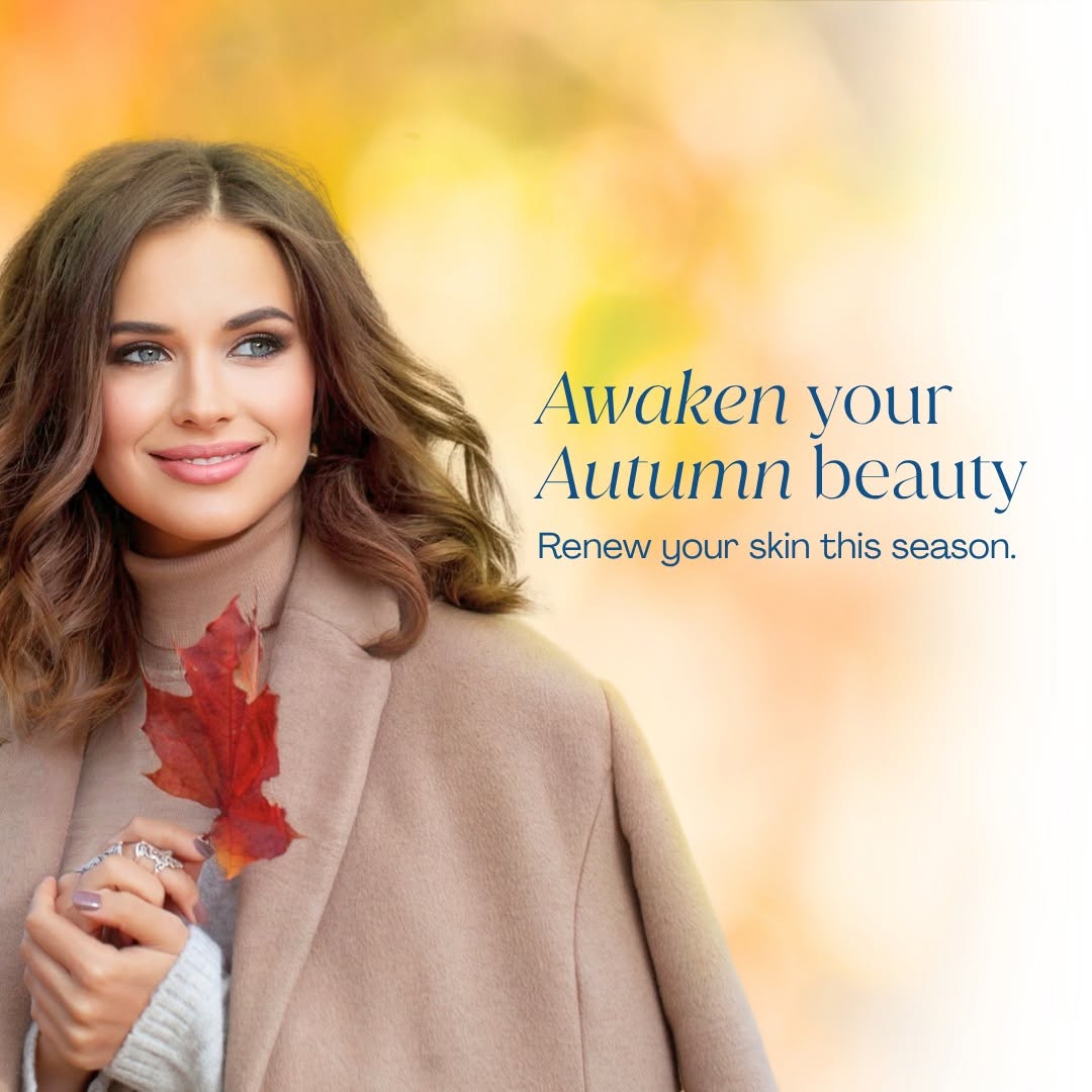 Instagram post by Dr. Michael Boggess: A new season is the perfect time for a skin refresh. 🍂 After months of sun, heat and time outdoors, fall is a great time to give your skin …