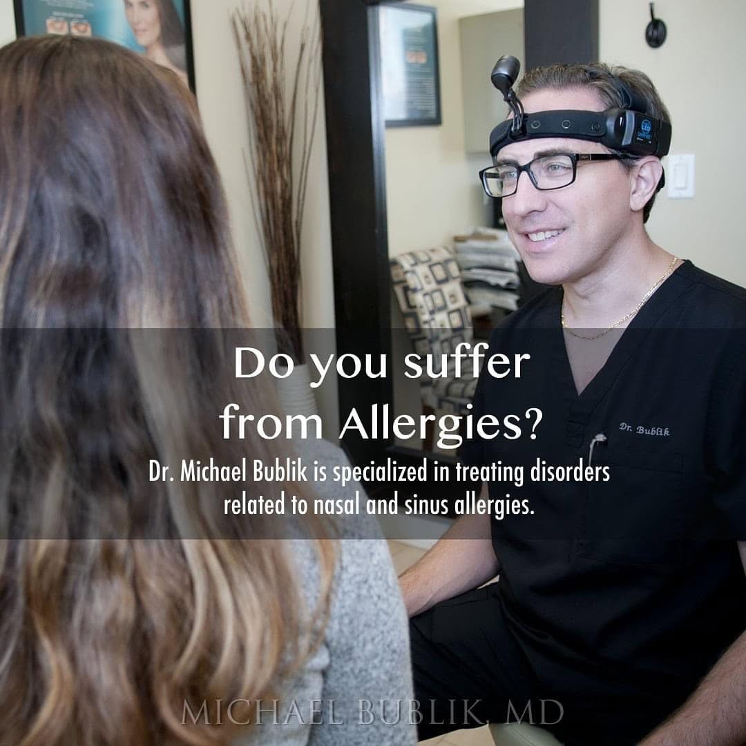 Instagram post by Dr. Michael Bublik: Do You Suffer from Allergies? http://www.entdoctorslosangeles.com/services-in-office-allergy-treatment.html ☎️(818)649-1433 ✉️info@drbublik.…