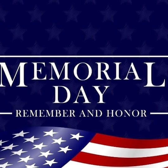 Instagram post by Dr. Michael Bublik: We want to wish you all a safe Memorial Day Weekend. Take a moment to remember those that gave the ultimate sacrifice to our county.
