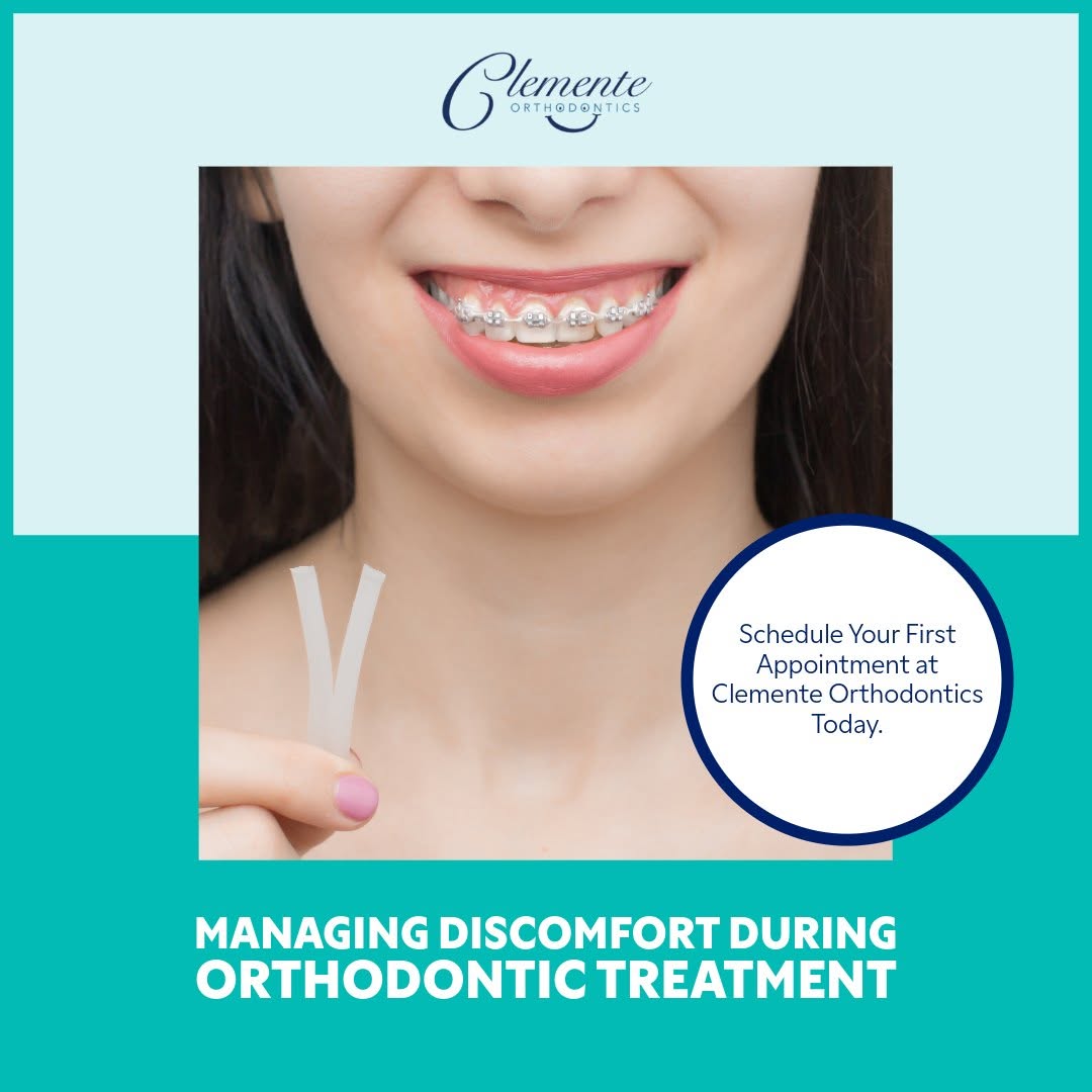 Instagram post by Dr. Michael Clemente, D: A little soreness after an adjustment is completely normal. Try soft foods, cold water, and orthodontic wax on any spots that need extra TLC…