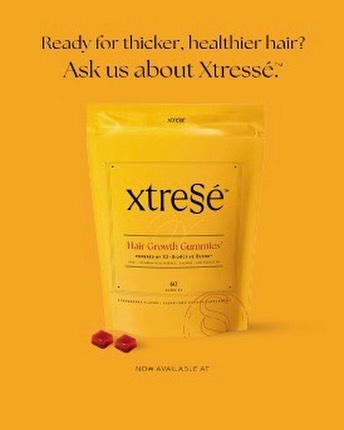 Instagram post by Dr. Michael Contreras: ✨ Meet your new hair care obsession: Xtressé™! ✨ Healthy, fuller-looking hair starts at the source. We’re excited to offer Xtressé™, a derma…