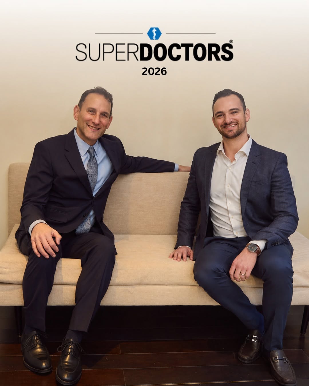 Instagram post by Dr. Michael Eidelman: We’re honored to share that both Dr. Michael Eidelman and Dr. Brian Ginsberg have been named Super Doctors® for 2026. But what does that act…