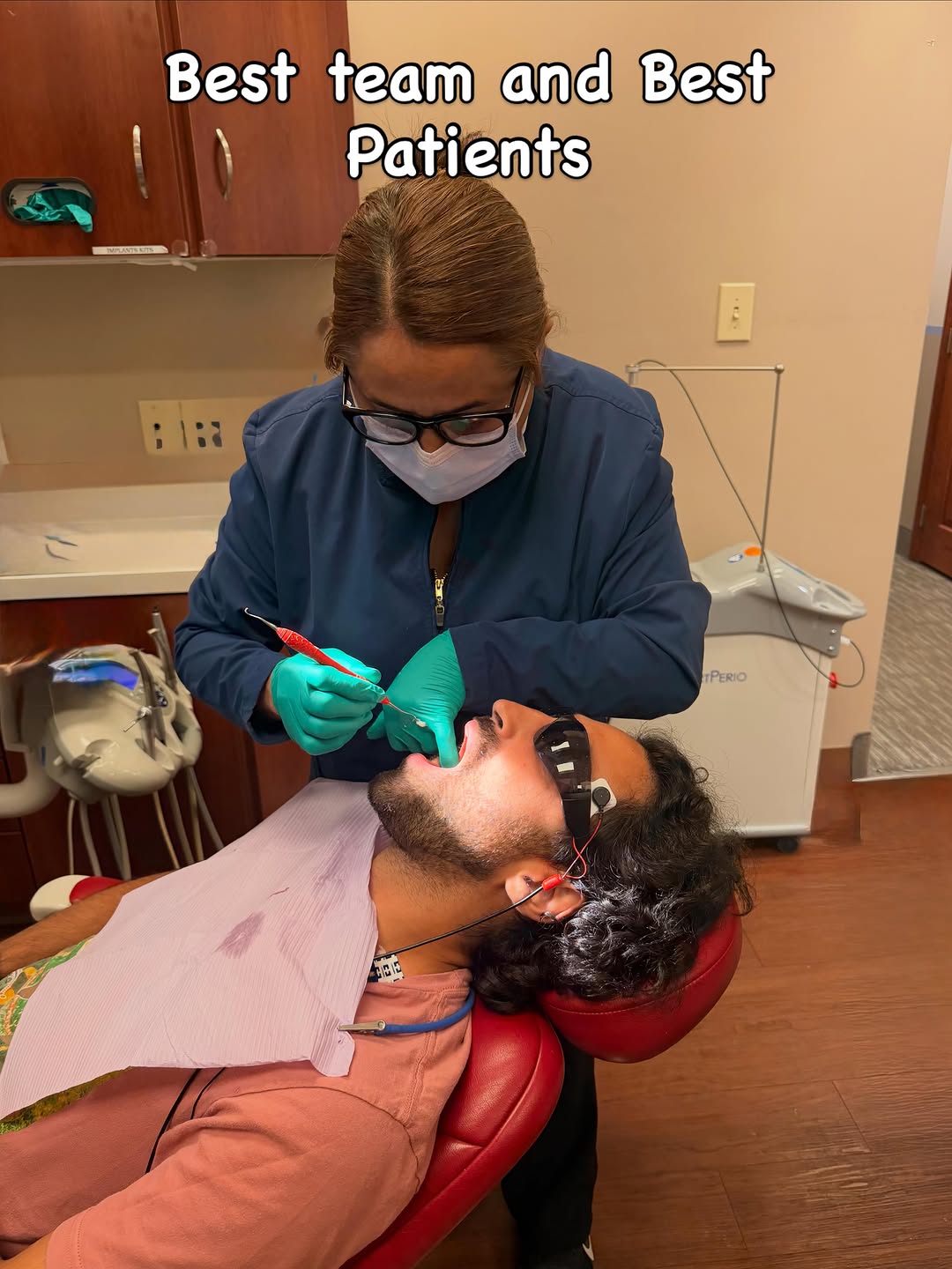 Instagram post by Dr. Michael Firouzian, DDS: Love it when we get to treat our amazing patients with the best treatments