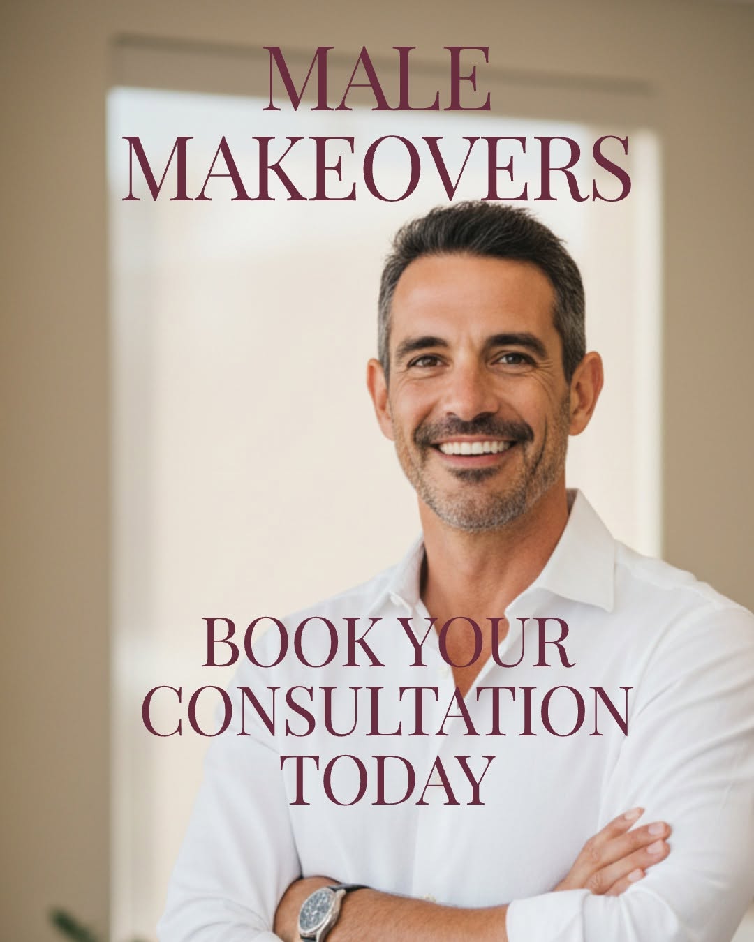 Instagram post by Dr. Michael Freedland: 👔➡️🏖 From the office to the beach, confidence is key. More men are choosing aesthetic treatments to look as good as they feel. Whether it’…