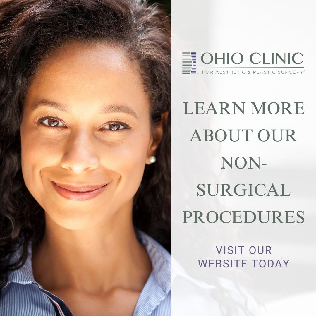 Instagram post by Dr. Michael H. Wojtanowski: Discover non-invasive beauty with Ohio Clinic For Aesthetic and Plastic Surgery's range of facial treatments, no surgery required! From inje…