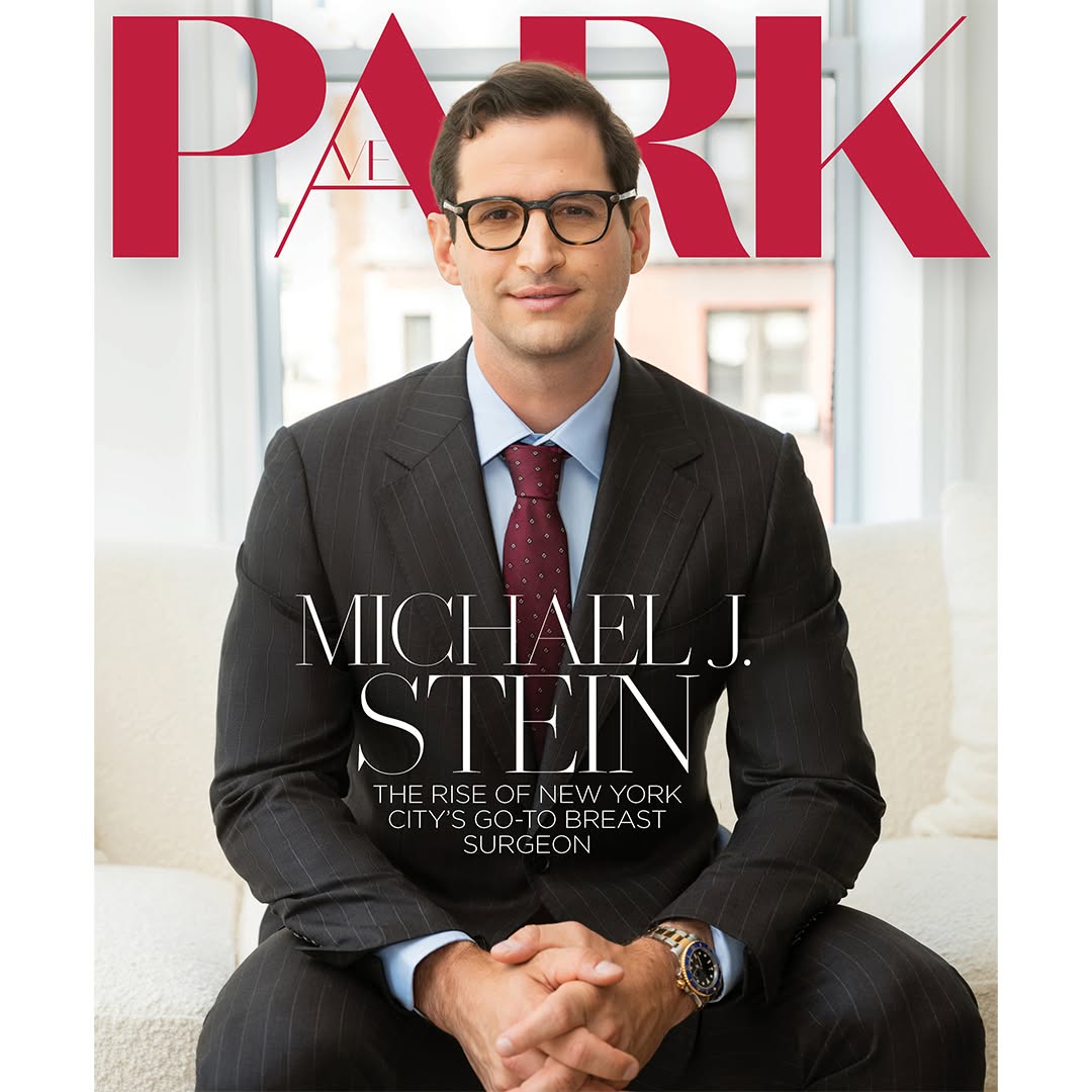 Instagram post by Dr. Michael J. Stein: Honored to Share Dr Stein's Winter Cover of @parkmagazineny! In Dr. Stein's exclusive interview with editor Julie Sagoskin, he discusses all…